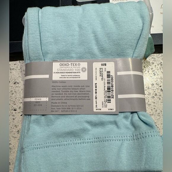 Okie Dokie Baby Boys 2-Pc Cuffed Pull-On Pants Set – NWT, Sizes 3M, 12M & 18M - Picture 4 of 4